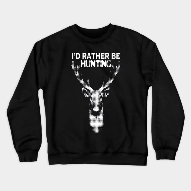 Deer Hunting Crewneck Sweatshirt by dotanstav